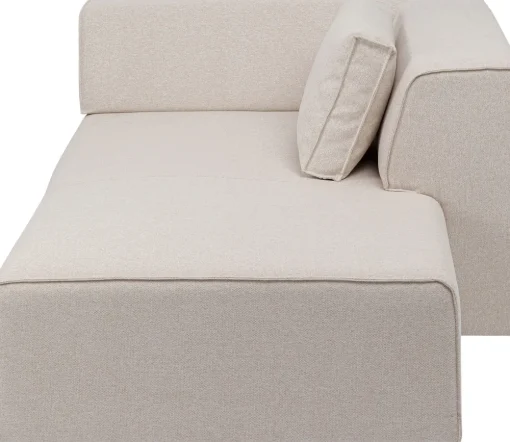 KARE Infinity Ottomane Elements Creme Rechts 182cm Fashion