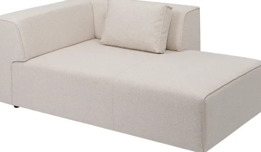 KARE Infinity Ottomane Elements Creme Rechts 182cm Fashion
