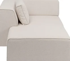 KARE Infinity Ottomane Elements Creme Links 182cm New