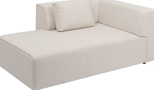KARE Infinity Ottomane Elements Creme Links 182cm New