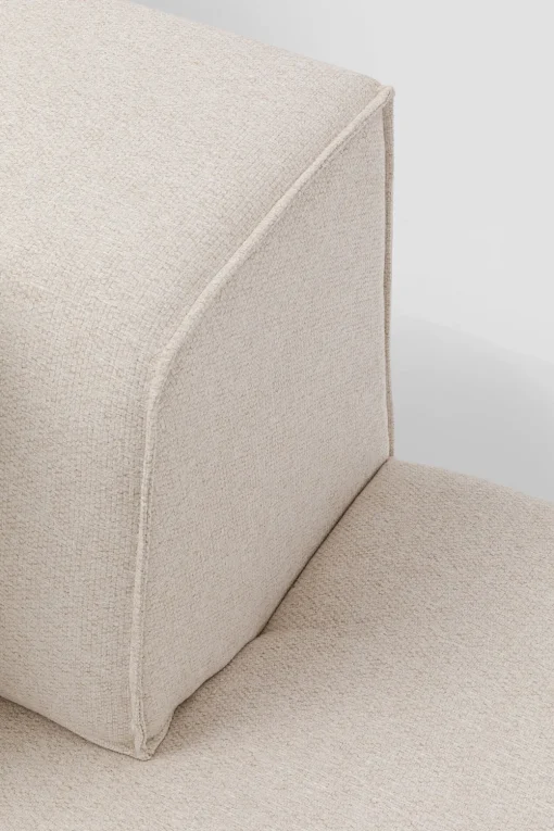 KARE Infinity Ottomane Elements Creme Links 182cm New