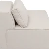 KARE Infinity Ottomane Semi Elements Creme Rechts 120cm Hot
