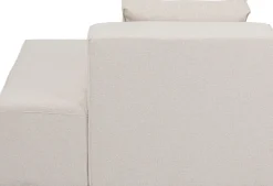 KARE Infinity Ottomane Semi Elements Creme Rechts 120cm Hot