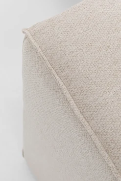 KARE Infinity Ottomane Semi Elements Creme Rechts 120cm Hot