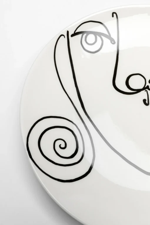 KARE Kaffeetasse Viso Donna (2/tlg.) Fashion