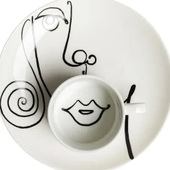 KARE Kaffeetasse Viso Donna (2/tlg.) Fashion