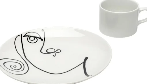 KARE Kaffeetasse Viso Donna (2/tlg.) Fashion