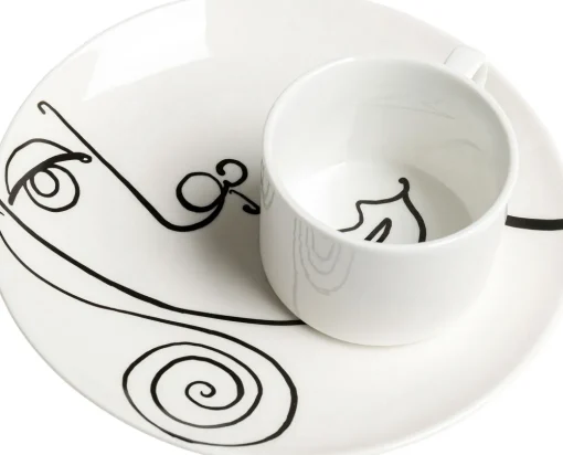 KARE Kaffeetasse Viso Donna (2/tlg.) Fashion