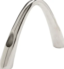 KARE Kerzenständer Bow Duo Chrom 21cm Discount