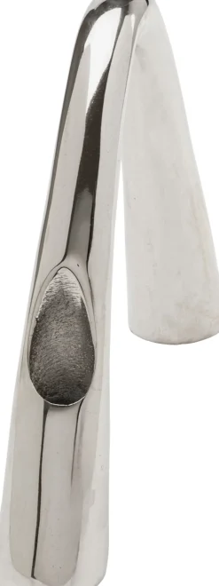 KARE Kerzenständer Bow Duo Chrom 21cm Discount