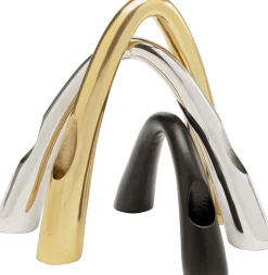 KARE Kerzenständer Bow Duo Schwarz 13cm Online