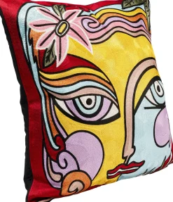 KARE Kissen Art Line Face 50x50cm Online