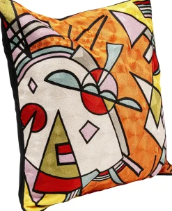 KARE Kissen Art Line Orange 50x50cm New