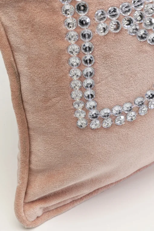 KARE Kissen Beads Bitch Blush 35x60cm Outlet