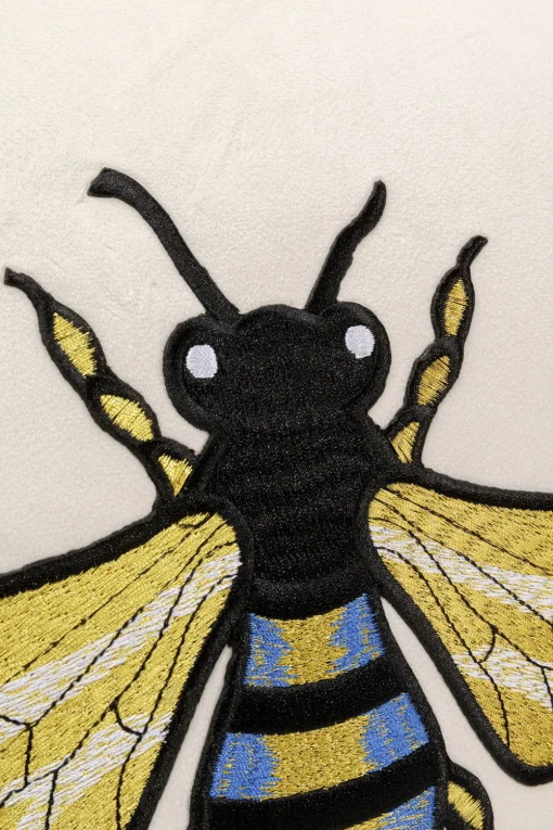 KARE Kissen Bee Weiß 45x45cm Best