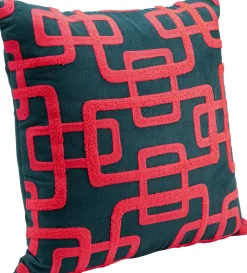 KARE Kissen Chain Pink 45x45cm Hot