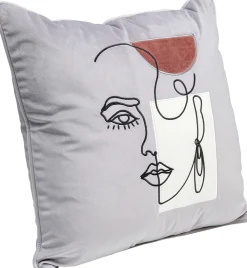 KARE Kissen Mademoiselle 45x45cm Discount