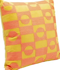 KARE Kissen Phase Orange 45x45cm Fashion
