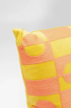 KARE Kissen Phase Orange 45x45cm Fashion