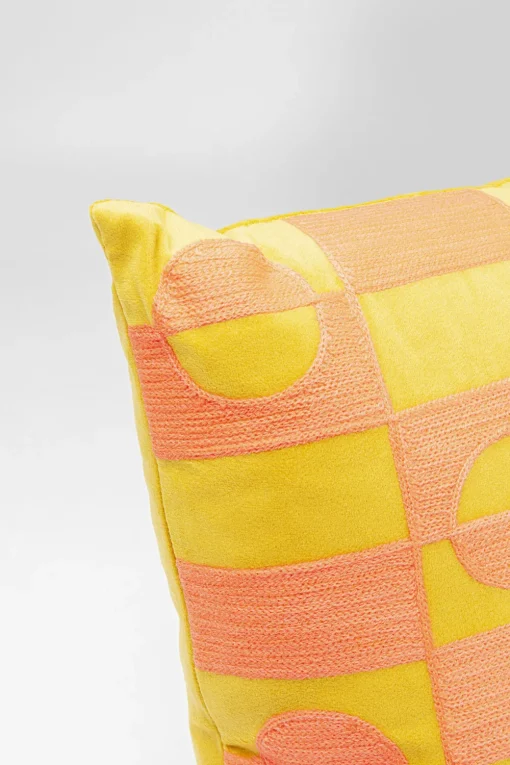 KARE Kissen Phase Orange 45x45cm Fashion