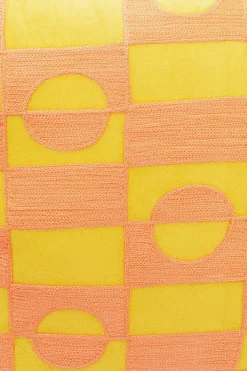 KARE Kissen Phase Orange 45x45cm Fashion