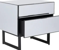 KARE Kommode Klein Soran Schwarz 49x50cm Outlet