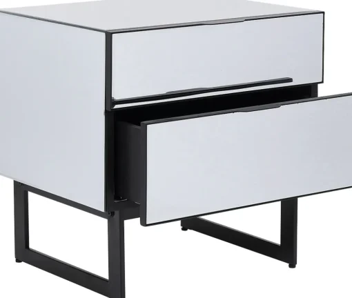 KARE Kommode Klein Soran Schwarz 49x50cm Outlet