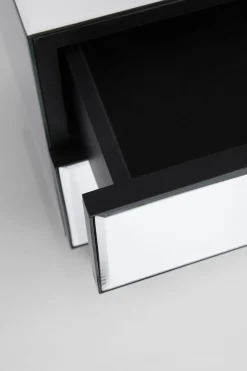 KARE Kommode Klein Soran Schwarz 49x50cm Outlet