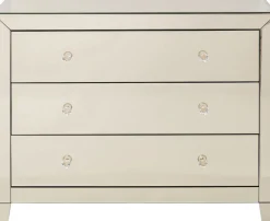KARE Kommode Luxury Pearl 3 Schübe Fashion