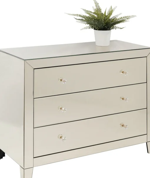 KARE Kommode Luxury Pearl 3 Schübe Fashion