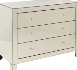 KARE Kommode Luxury Pearl 3 Schübe Fashion