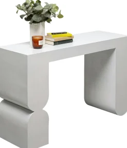 KARE Konsole Curve Weiß 120x76cm New