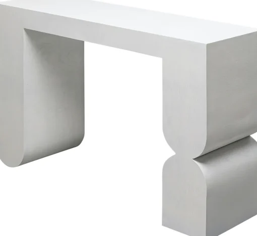 KARE Konsole Curve Weiß 120x76cm New