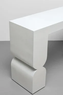 KARE Konsole Curve Weiß 120x76cm New