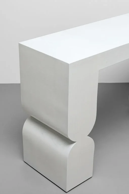 KARE Konsole Curve Weiß 120x76cm New