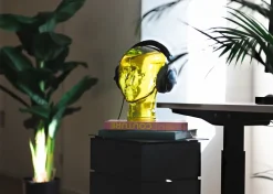KARE Kopfhörerständer Transparent Sortiert 29cm Fashion