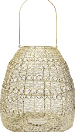 KARE Laterne Hayat Cone Brass 37cm Best