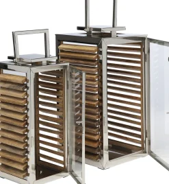 KARE Laterne Lamella (2/Set) Discount