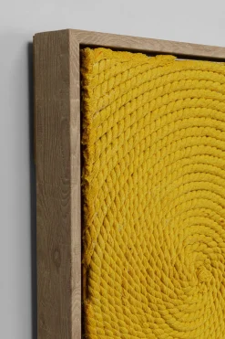 KARE Leinwandbild Artistic Sunrise Knitted 70x110cm Sale