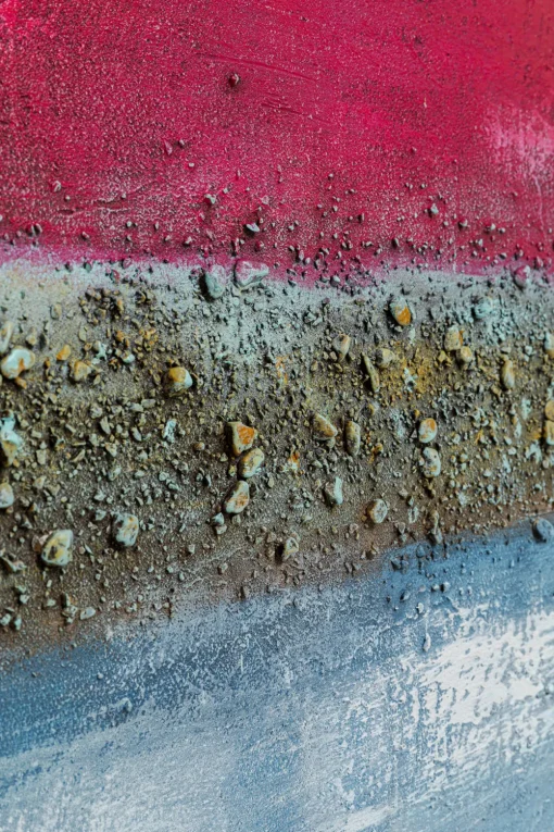 KARE Leinwandbild Vista Rot 90x120cm Outlet