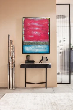 KARE Leinwandbild Vista Rot 90x120cm Outlet