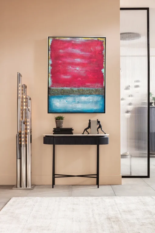 KARE Leinwandbild Vista Rot 90x120cm Outlet