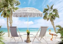 KARE Liegestuhl Easy Summer Grau Discount