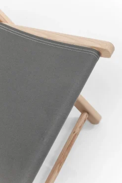 KARE Liegestuhl Easy Summer Grau Discount