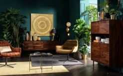 KARE Objektbild Art Circle Gold 120x120cm Outlet