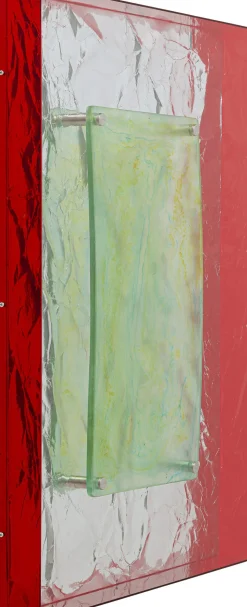 KARE Objektbild Crumple Gelb 60x90cm Best