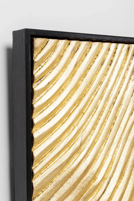 KARE Objektbild Wave Gold (2/Set) Online
