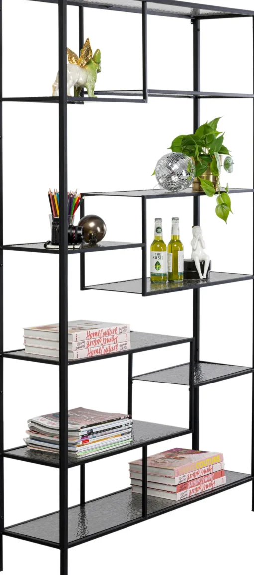 KARE Regal Loft Schwarz Bubble 115x195cm Discount