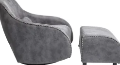 KARE Schaukelsessel Swing Ritmo Vintage Grey Online
