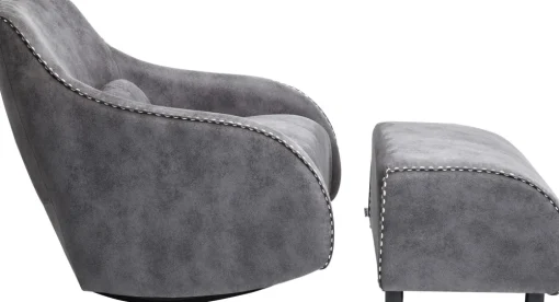 KARE Schaukelsessel Swing Ritmo Vintage Grey Online